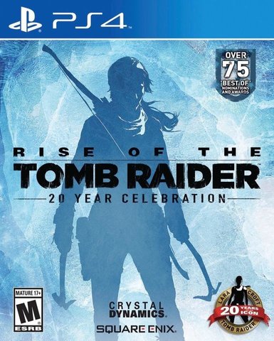 Rise of the Tomb Raider: 20 Year Celebration (диск для PS4, полностью на русском языке)