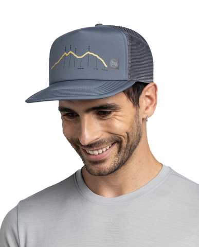 Кепка Buff Explore Trucker Cap Cram Ash фото 2