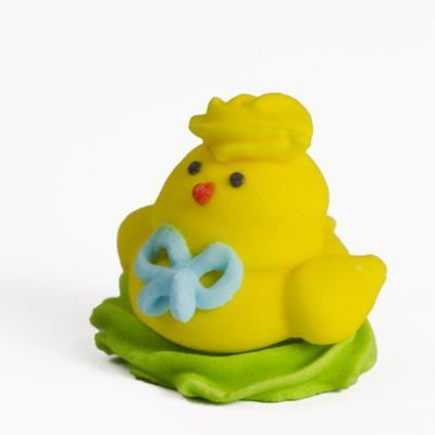 Сахарная фигурка цыпленок