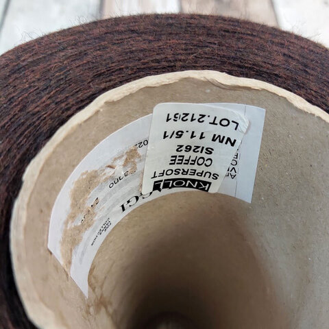 Шетланд 100% KNOLL SUPERSOFT 1/15 кофе
