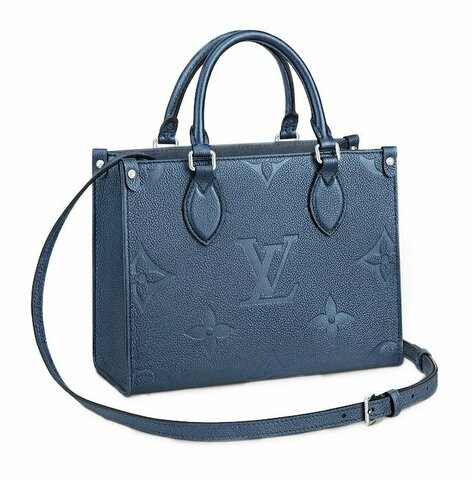 Сумка Louis Vuitton Onthego PM темно-синий