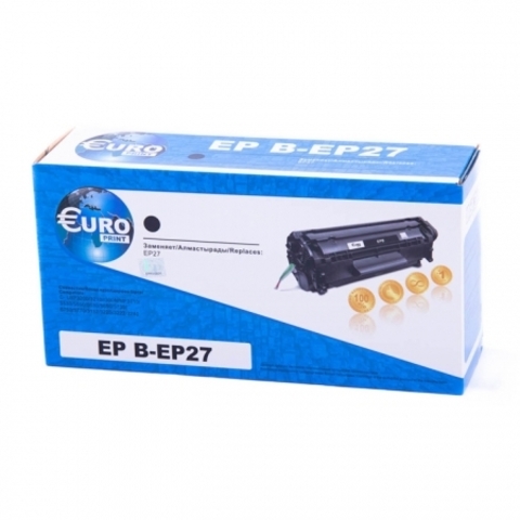 Картридж лазерный EuroPrint  EP-27 черный (black), до 2500 стр. - купить в компании MAKtorg