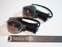 Поворотники Suzuki SV400/650/1000 DL650 Kawasaki ZX-9R /6R Z1000/750 ZRX белые