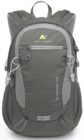 Картинка рюкзак туристический Nevo Rhino 9067-NW Grey - 6