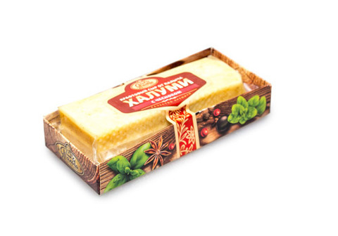 Сыр халуми с чесноком от Палыча~200г