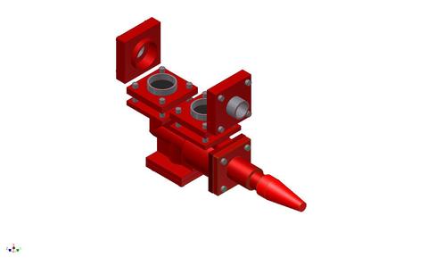 Клапан многоходовой DSV 2 Danfoss 148F3009