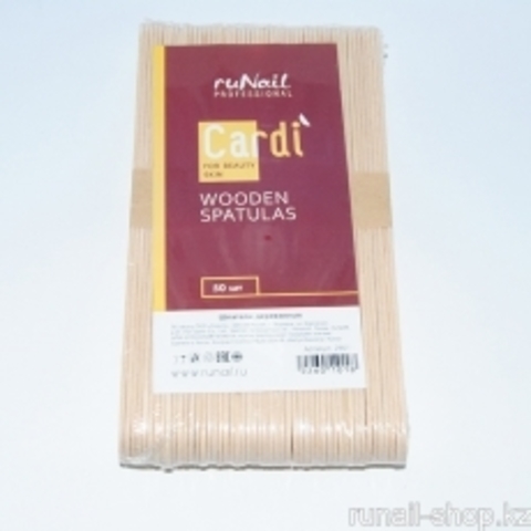 Шпатели деревянные Cardi, 50шт