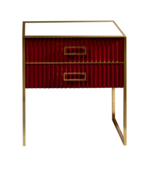 Boheme Monaco 866-080-RG Тумба, цвет: бордо глянец, золото фото