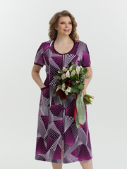 1354В Халат на молнии