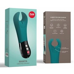 Мастурбатор Fun Factory Manta темно-зелёный