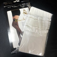 Чулки Fashion Stockings, стандарт белые