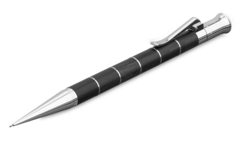 Карандаш механический Graf von Faber-Castell Classic Anello Ebony Wood Platinum, 0.7 mm (135534)