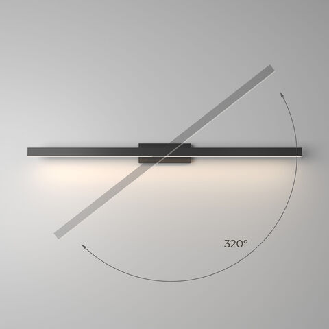 Светодиодная подсветка Elektrostandard Rino 40157/LED черный