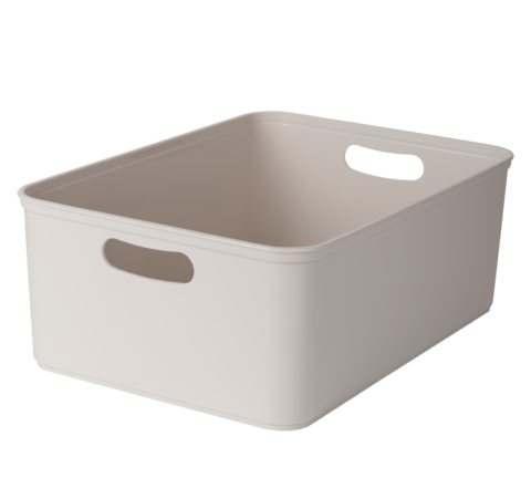 Корзина Agraba, 7.5 л, 32х23х12 см, цвет платина, пластик