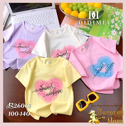 Футболка хлопок д (3-7) 261110-J4094