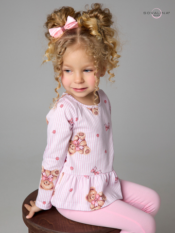 Костюм Алиса SG мишки с бантиком-роза