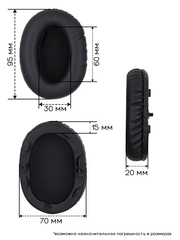 Амбушюры для наушников Razer Opus X (Кожа)