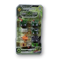 Набор машинок военных на блистере