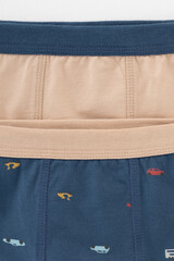 трусы/ уп  для мальчика  К 1980-2уп/бежевый,грозовая туча,транспорт