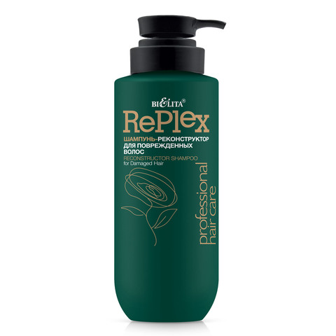 Белита Про.линия HAIR CARE Шампунь-реконструктор для поврежденных волос 500 мл.(с дозатором)
