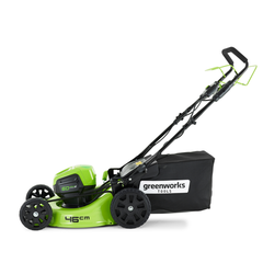 Газонокосилка Greenworks GD60LM46SPK4 60V (46 см) самоходная аккумуляторная, с АКБ 4 А/ч и ЗУ