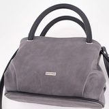 Сумка Саломея 278 македония серый + черный