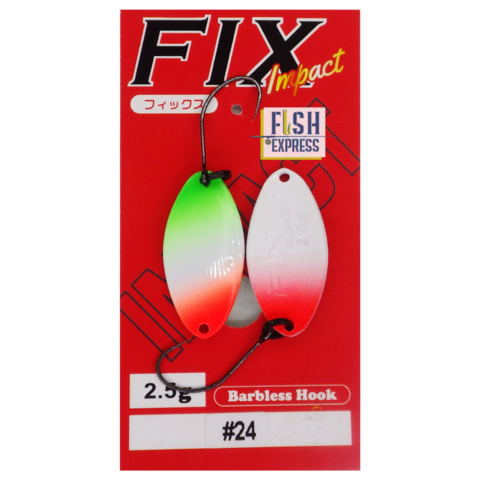 Блесна колеблющаяся FOREST FIX IMPACT 2.5g цвет #24 (РЕПЛИКА)