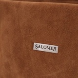 Сумка Саломея 334 эко-замша миндаль