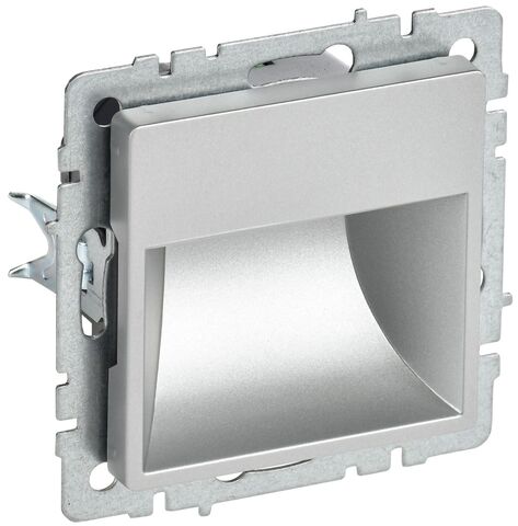 BRITE Подсветка LED встраиваемая ПЛ20-БрА алюм. IEK