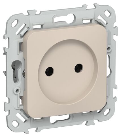 FLITE Роз. без з/к/ш б/к 10А РС01-1-ФлЛ льн. IEK