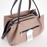 Сумка Саломея 164 норвежский тауп + черный