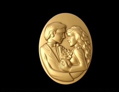 Молд камеи № 19 