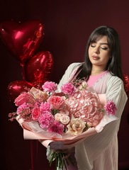 Авторский букет «Нежное признание»