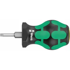 Отвёртка для карбюраторов 335 Stubby, 0,8x4x25 мм WERA 05008841001