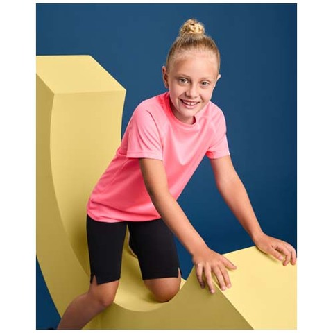Детская спортивная футболка Bahrain с короткими рукавами плотностью 135 г/м²
