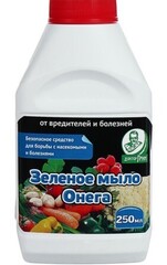 Экологическое средство от садовых вредителей Зеленое мыло Онега 250 мл УТ