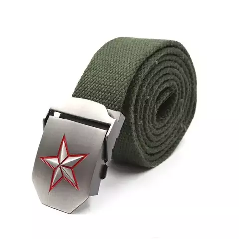 Ремень тактический брючный Звезда (олива)