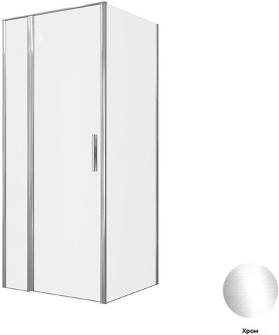 Allen Brau Priority 3.31025.00 + 3.31040.00 Душевой уголок, 90x80, цвет: хром