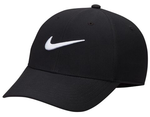 Теннисная кепка Nike Dri-Fit Club Structured Swoosh Cap - black/white