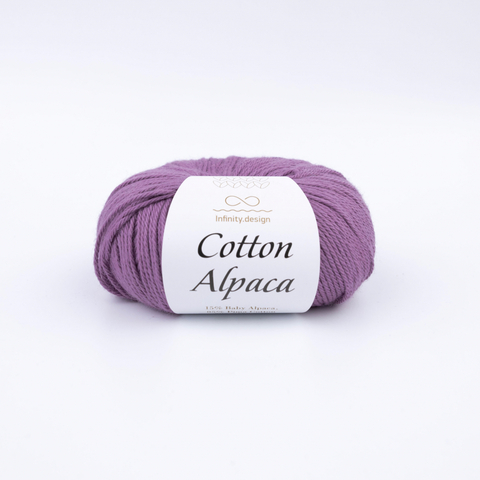 Пряжа Infinity Cotton Alpaca 4622 вереск