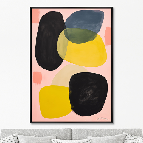 ArtNoMore - Репродукция картины на холсте Colors and forms, No 1, 2024г.