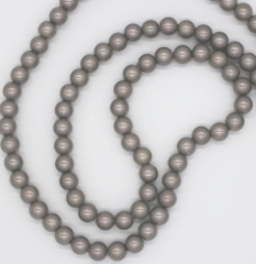 Бусины на леске 10 мм, 1 нить-65 см