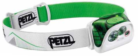 Картинка фонарь налобный Petzl Actik Зеленый - 1