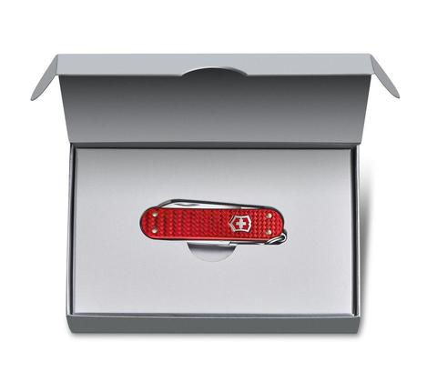 Нож-брелок Victorinox Classic Precious Alox, Iconic Red (0.6221.401G)