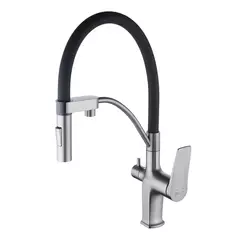 Смеситель для кухни с подключением к фильтру Lemark Bronx - LM3761GM