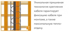 Теплолюкс ProfiMat тёплый пол 1080 Вт (0,5 х 12 м) - мат нагревательный