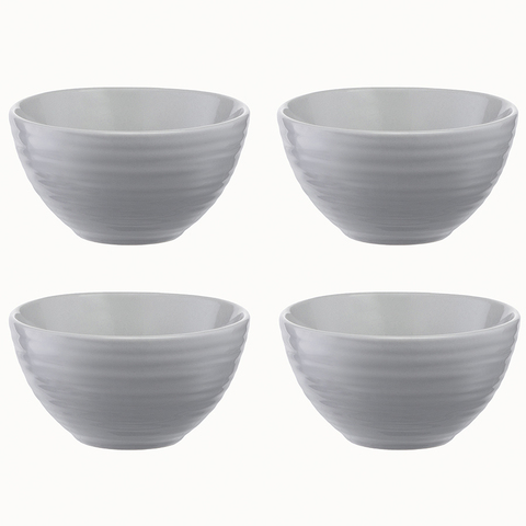 Набор пиал 4шт 150мл Liberty Jones In The Village серый