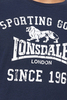 Лонгслив Lonsdale Auldearn Navy/White