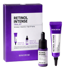 SOME BY MI Набор для лица Retinol Intense (крем для кожи вокруг глаз 10мл + антивозрастная сыворотка 10мл)