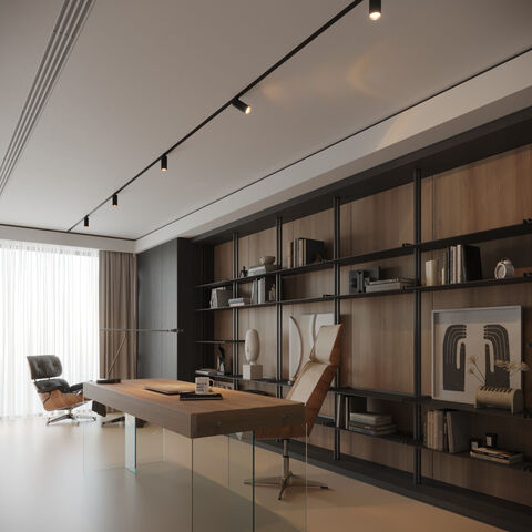 Магнитный трековый светильник Elektrostandard Slim Magnetic R01 6W 3000K 85011/01 черный